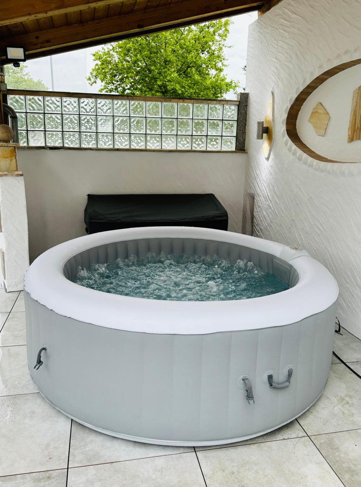 Jacuzzi Terrasse 55' Tv Kueche Regendusche Apartment Bad Bellingen Exterior foto