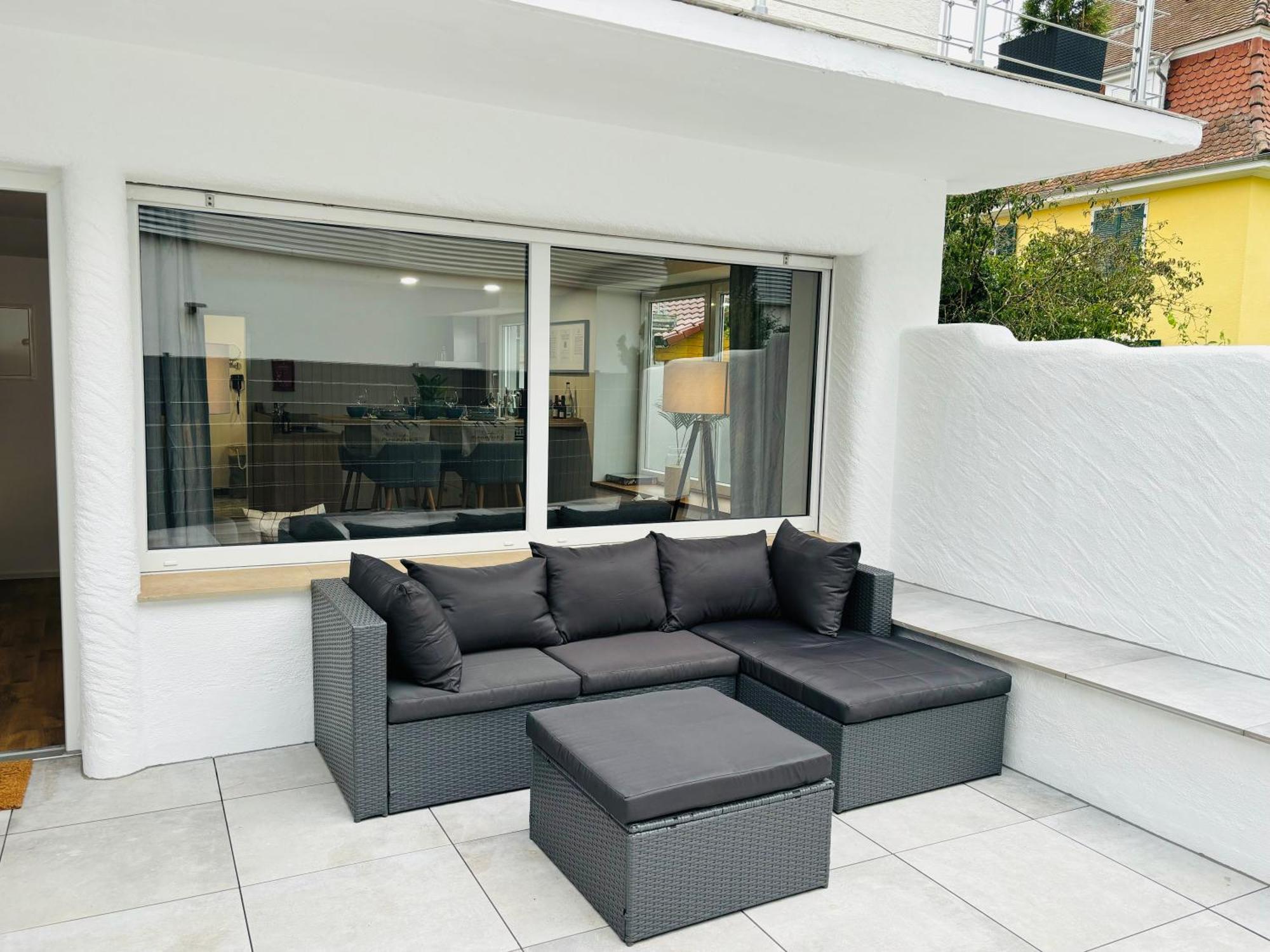 Jacuzzi Terrasse 55' Tv Kueche Regendusche Apartment Bad Bellingen Exterior foto