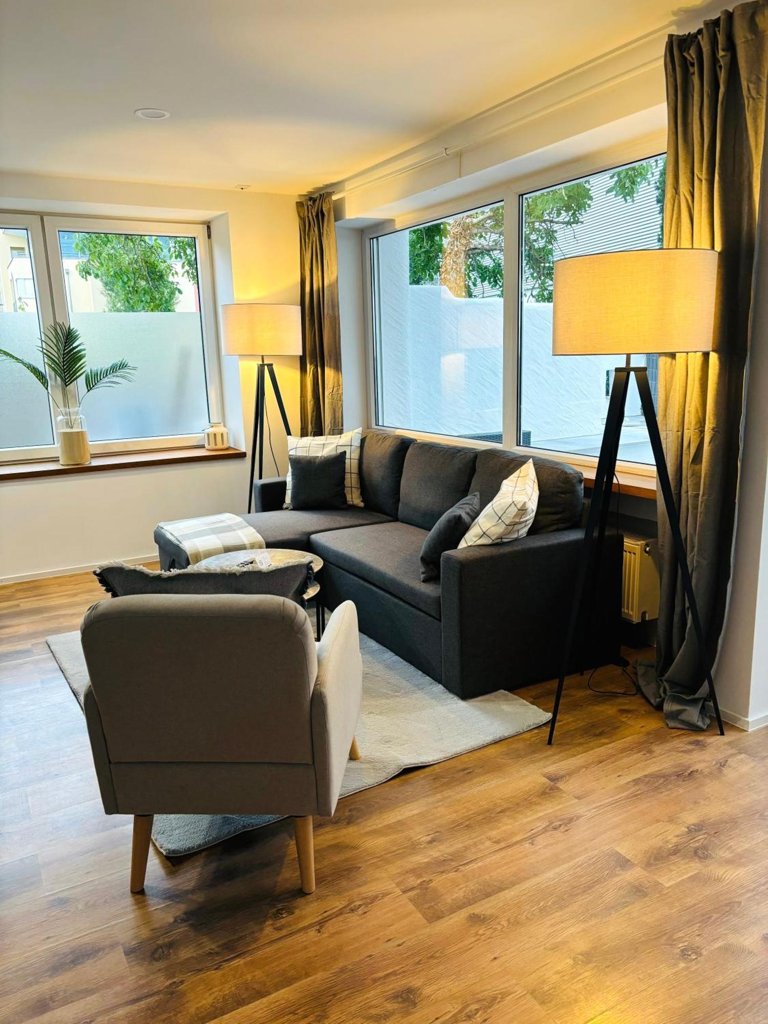 Jacuzzi Terrasse 55' Tv Kueche Regendusche Apartment Bad Bellingen Exterior foto